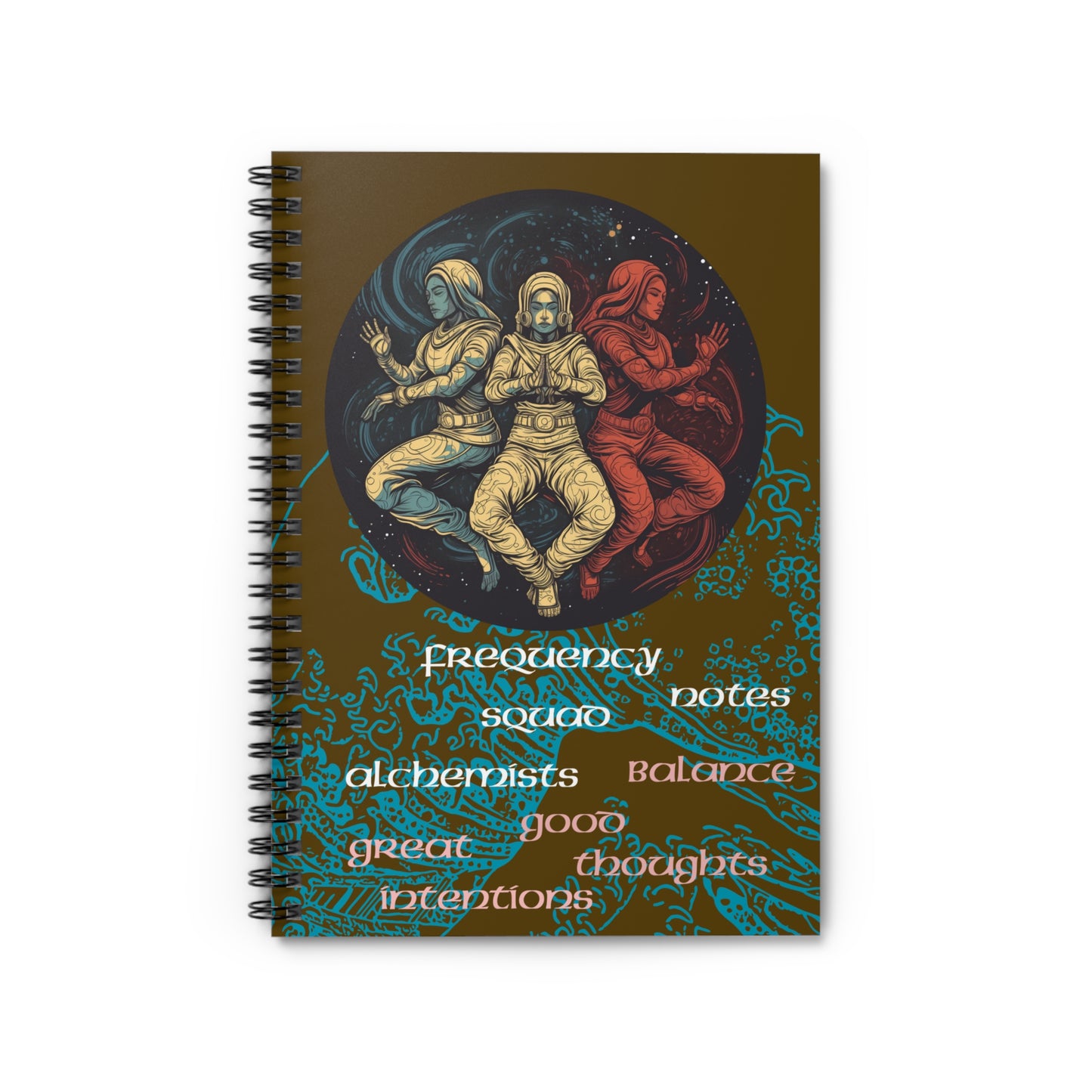 The Frequency Alchemist Spiral Notebook