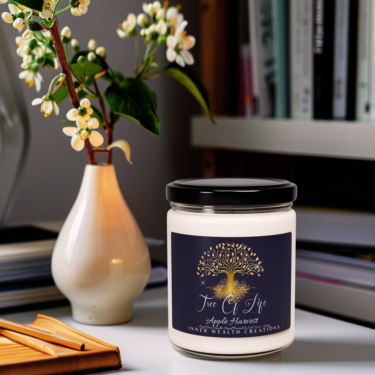 TREE OF LIFE CANDLE, 9oz