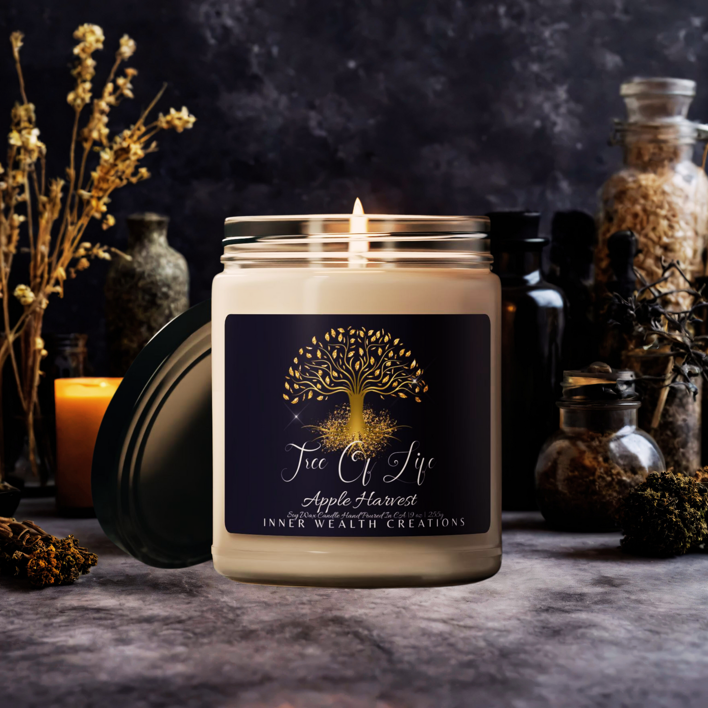 TREE OF LIFE CANDLE, 9oz