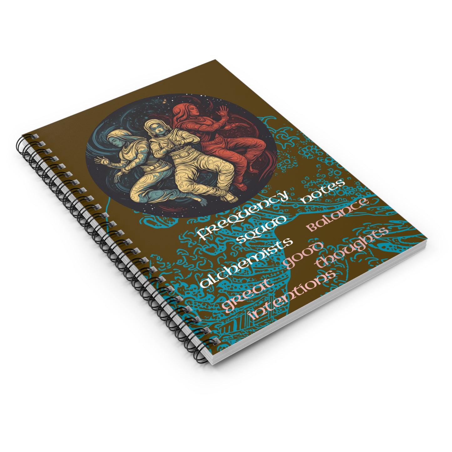 The Frequency Alchemist Spiral Notebook