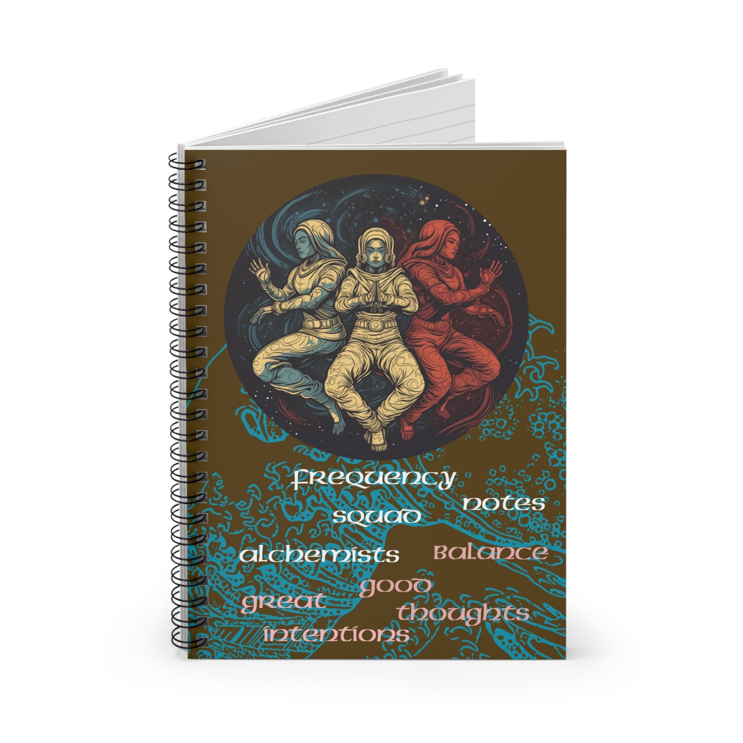 The Frequency Alchemist Spiral Notebook