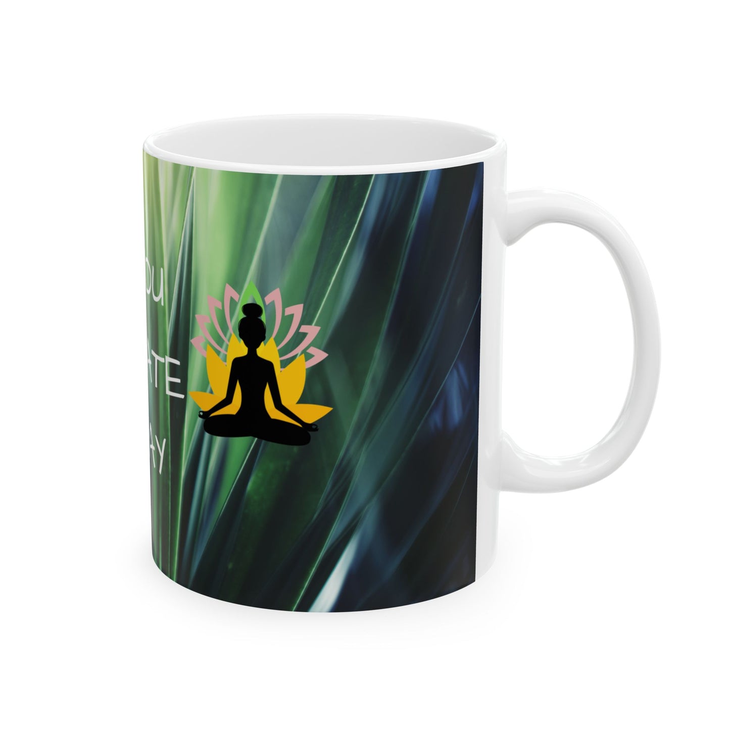 DID YOU MEDITATE TODAY MUG, 11oz