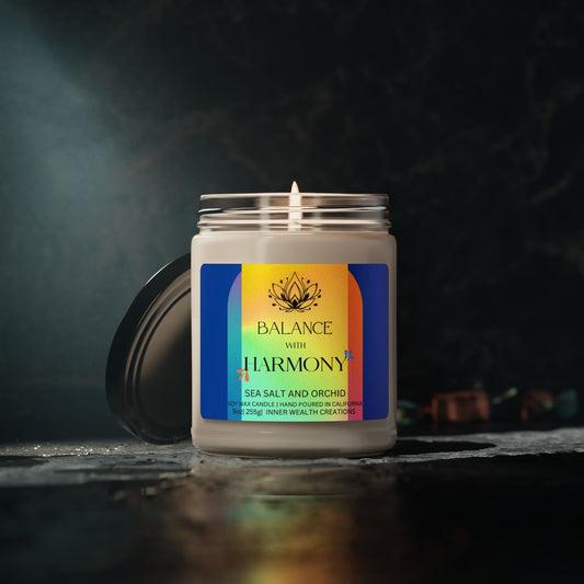 BALANCE WITH HARMONY CANDLE, 9oz