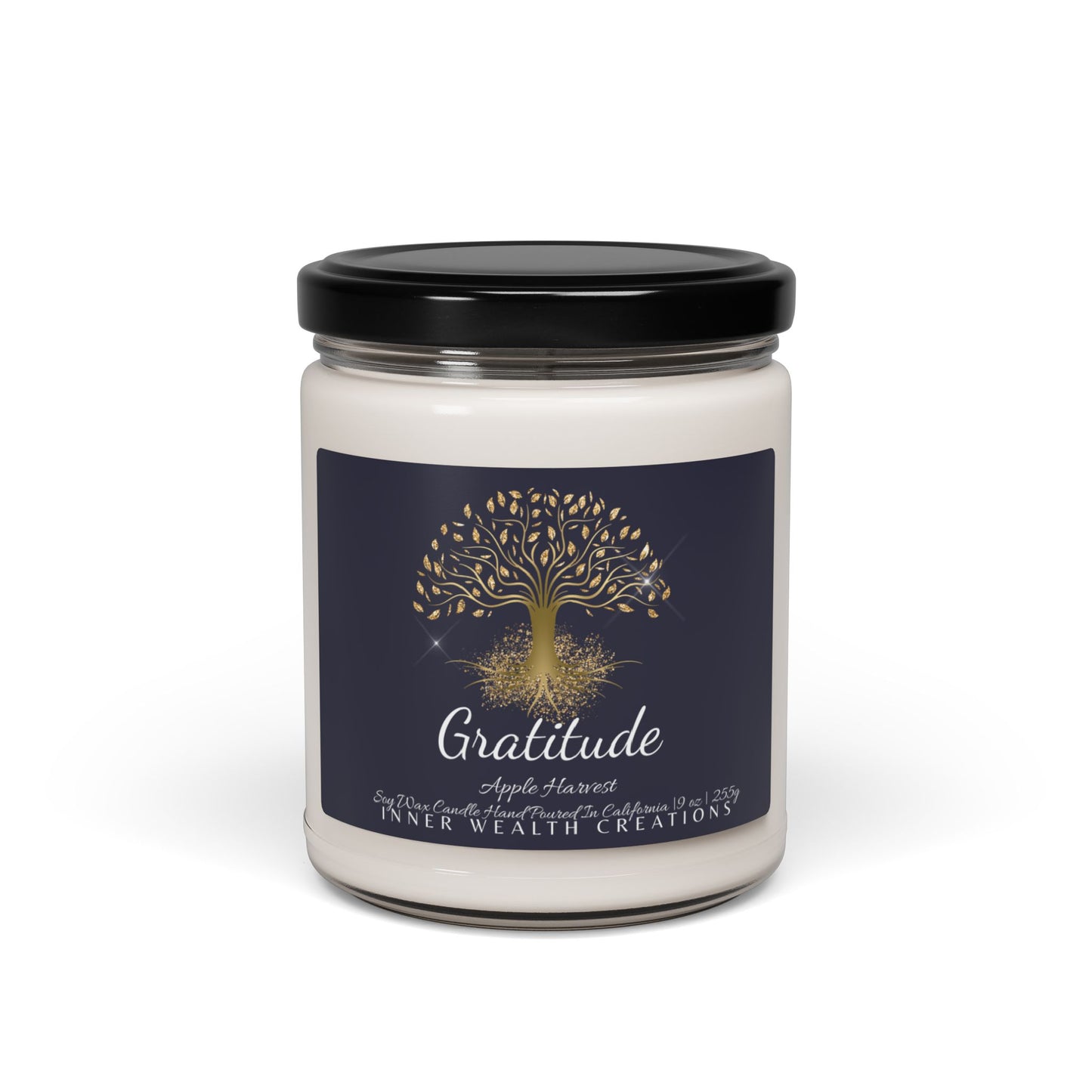 GRATITUDE * TREE OF LIFE CANDLE, 9oz