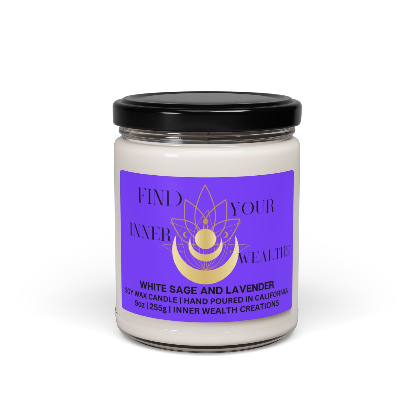 FIND YOUR INNER WEALTH CANDLE, 9oz