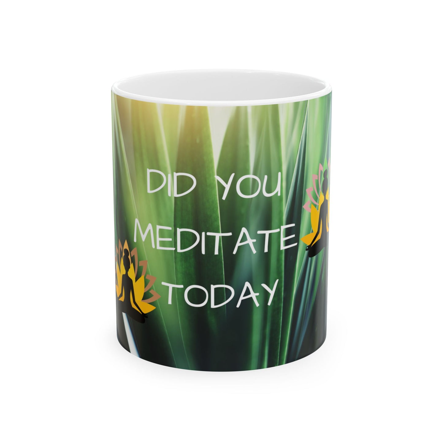 DID YOU MEDITATE TODAY MUG, 11oz